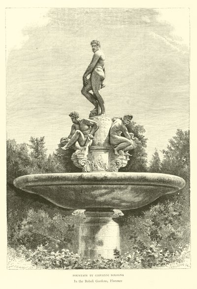 Brunnen von Giovanni Bologna von English School