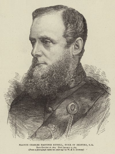 Francis Charles Hastings Russell, Herzog von Bedford, KG von English School