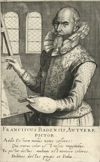 Frans Badens, Maler aus Antwerpen von English School