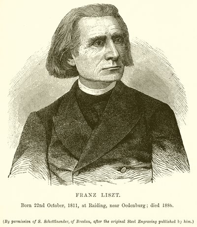 Franz Liszt von English School