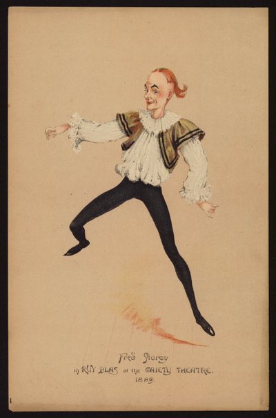 Fred Storey, englischer Schauspieler und Tänzer von English School