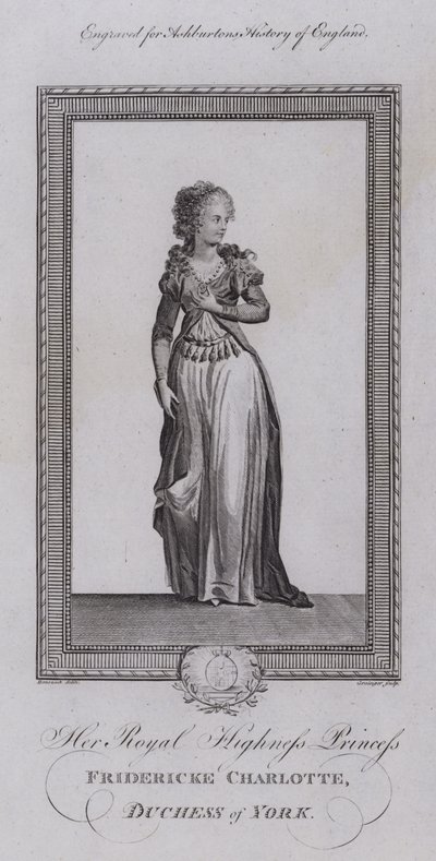 Frederica Charlotte, Herzogin von York von English School