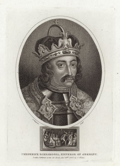 Friedrich Barbarossa, Kaiser von Deutschland von English School