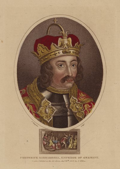 Friedrich Barbarossa, Kaiser von Deutschland von English School