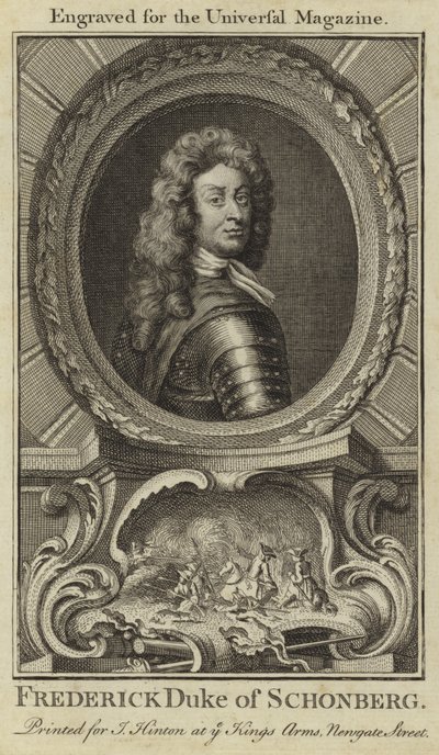 Friedrich, Herzog von Schönberg von English School