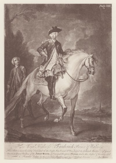 Friedrich, Prinz von Wales von English School