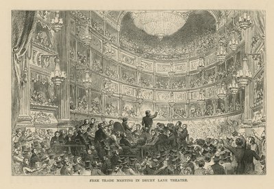 Freihandelstreffen im Drury Lane Theatre von English School