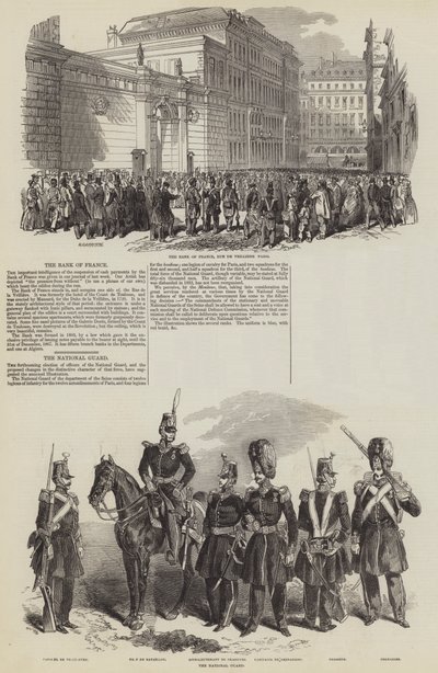 Französische Revolution von 1848 von English School