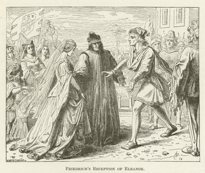 Friedrichs Empfang von Eleonore von English School