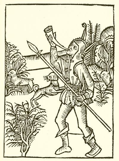 Aus Alexander Barclays Narrenschiff, 1509 von English School