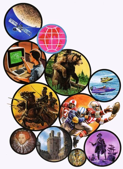 Montage des Titelbildes von English School