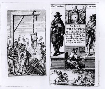 Frontispiz zu An Exact Collection of Choicest Poems and Songs from 1639-1661 von English School
