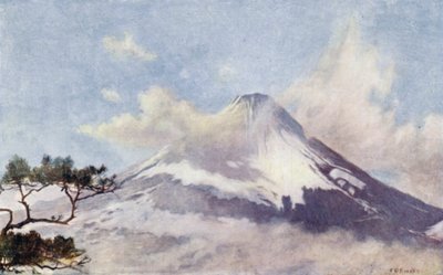 Fujisan, der "heilige Berg" von English School