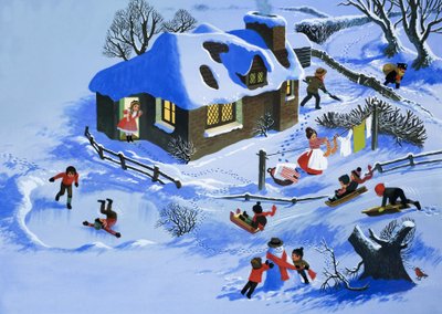 Spaß im Schnee von English School
