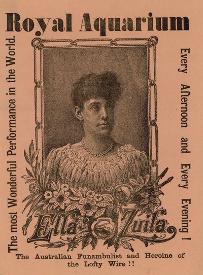 Seiltänzerin Ella Zuila von English School