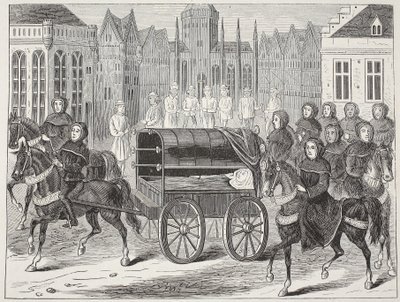 Beerdigung von Richard II von English School