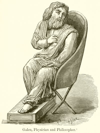 Galen, Arzt und Philosoph von English School