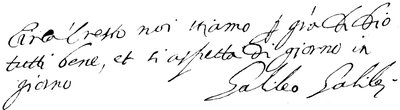 Galileo Galilei von English School