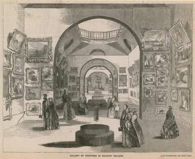 Gemäldegalerie im Dulwich College von English School