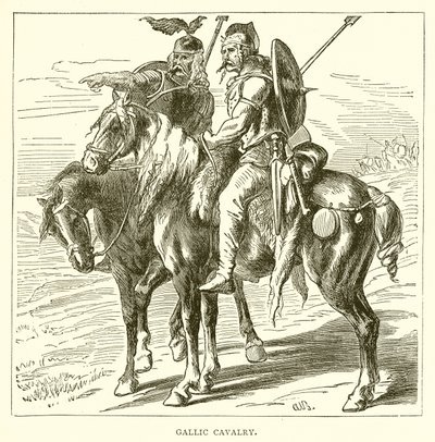Gallische Kavallerie von English School