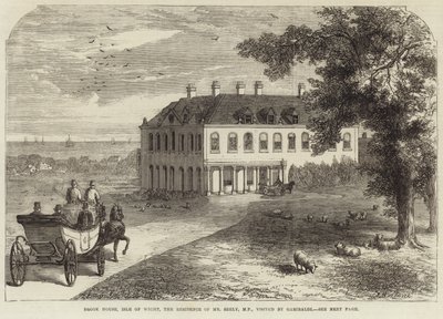 Garibaldi in England von English School