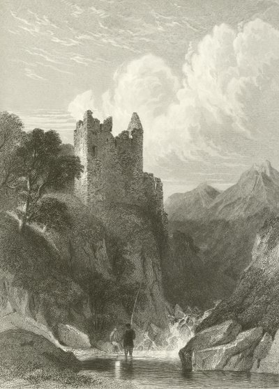 Garth Castle von English School