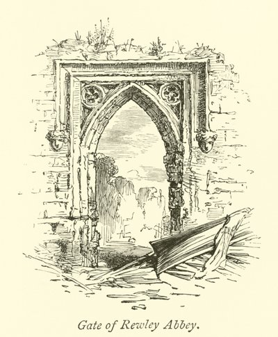 Tor der Rewley Abtei von English School