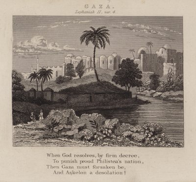Gaza, Zephanja II, Vers 4 von English School