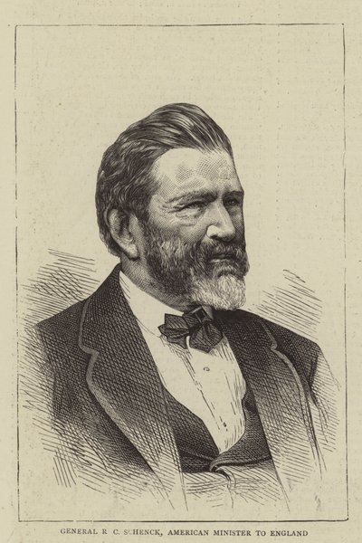 General R C Schenck, amerikanischer Minister in England von English School