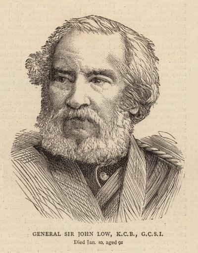 General Sir John Low, KCB, GCSI von English School