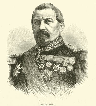 General Vinoy, Oktober 1870 von English School