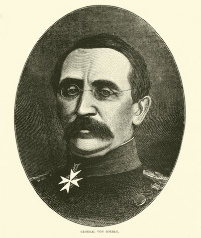 General Von Goeben, Oktober 1870 von English School