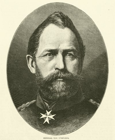 General Von Tumpling, Dezember 1870 von English School