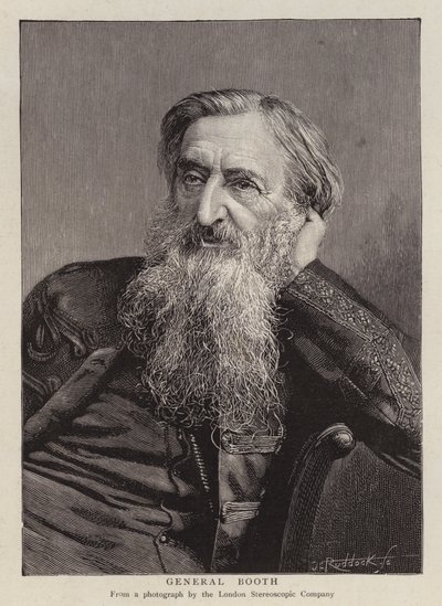 General William Booth, britischer Gründer der Heilsarmee von English School