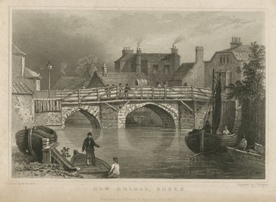 Gesamtansicht der Bow Bridge von English School