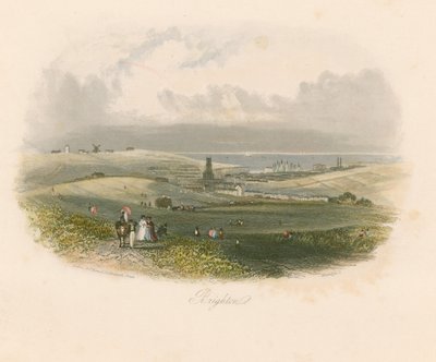 Allgemeine Ansicht von Brighton von English School