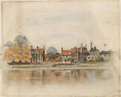 Gesamtansicht von Chiswick Mall von English School