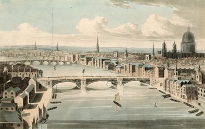 Gesamtansicht der Southwark Brücke von English School