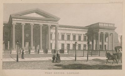Gesamtansicht des Postamts von English School