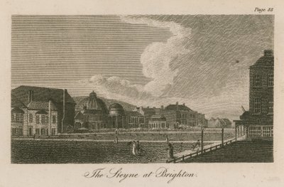 Allgemeine Ansicht des Steyne in Brighton von English School