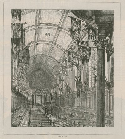 Gesamtansicht der Kapelle von English School
