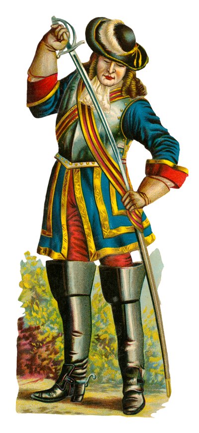 Edelmannwache zur Zeit von Wilhelm III., 1689-1702 von English School