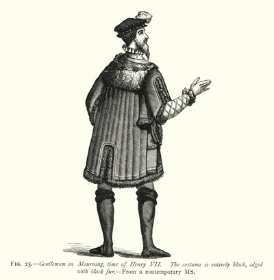 Herr in Trauer, Zeit von Heinrich VII von English School