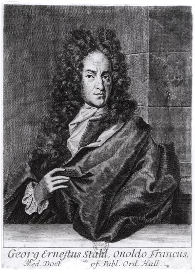 Georg Ernst Stahl (1660-1734) von English School