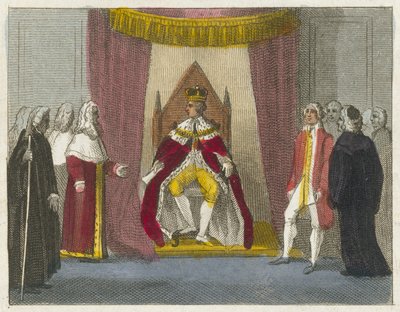 George III. und die Richter von English School