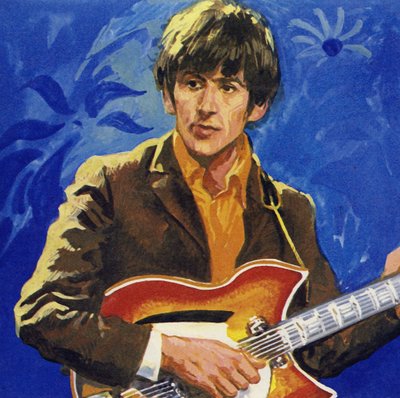 George Harrison von den Beatles von English School