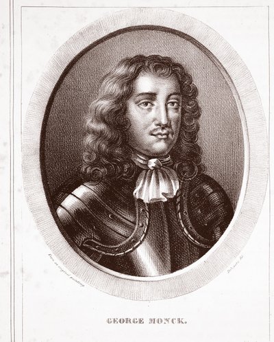 George Monck, zugeschrieben Delavera, graviert von de Ducarme von English School