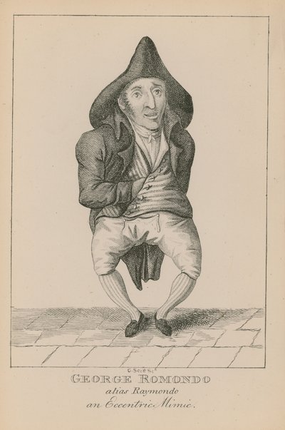 George Romondo, alias Raymondo, ein exzentrischer Nachahmer von English School