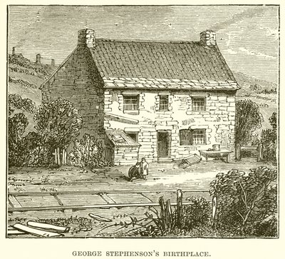 George Stephensons Geburtsort von English School