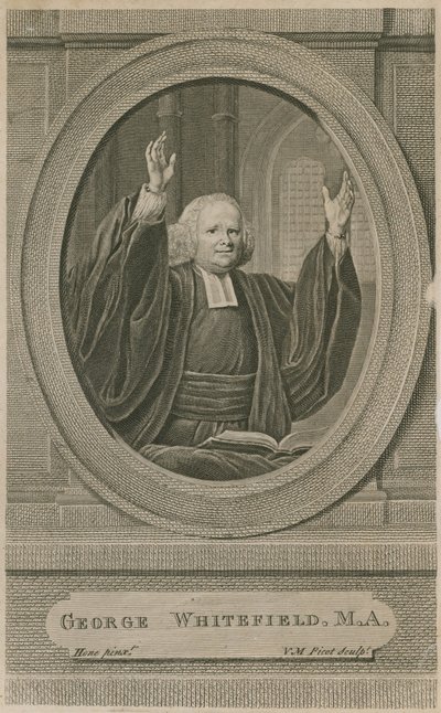 George Whitefield, MA, einer der Gründer des Methodismus von English School